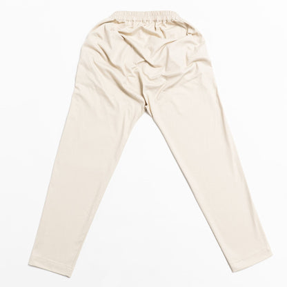 Beige pants on a white background